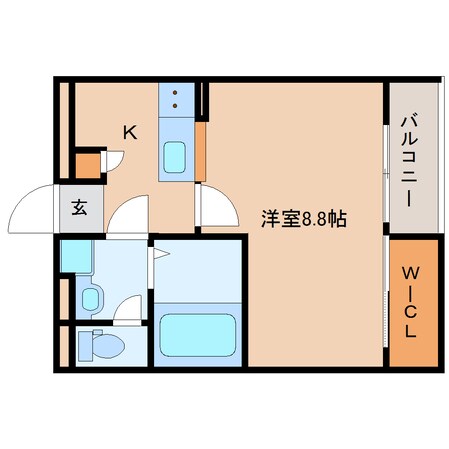 近鉄奈良駅 徒歩20分 2階の物件間取画像